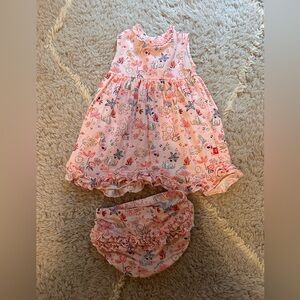 Magnetic Me dress with bloomers